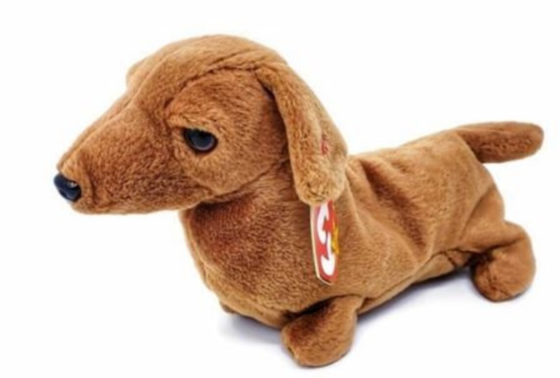 Ty Weenie Dachshund Dog Beanie Babies Etsy