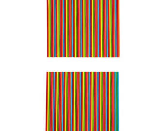 Bright Colored 8" Treat Sticks, 100 Count
