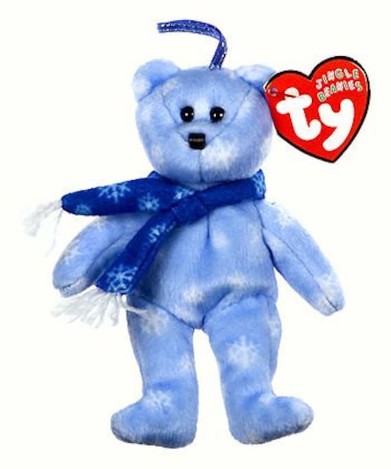 Ty Christmas Jingle Beanie 1999 Holiday Teddy Bear for sale online 