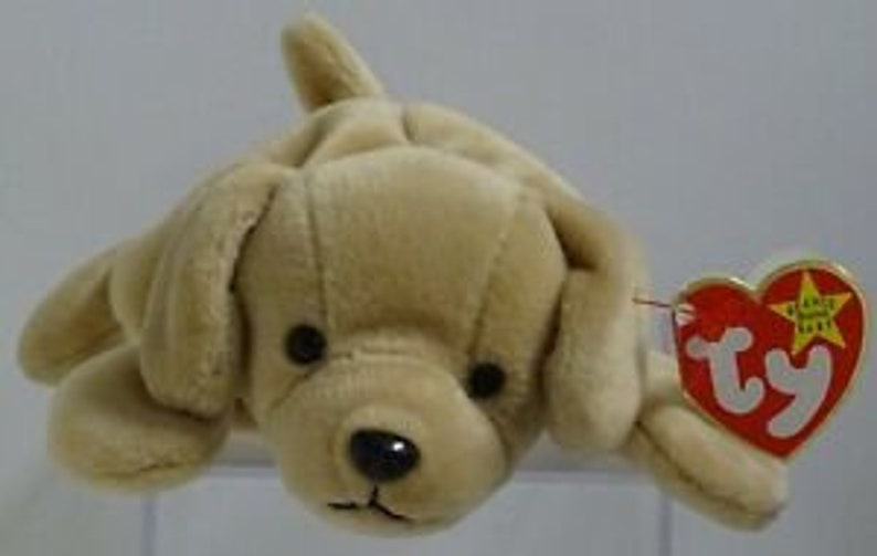 Ty Fetch the Golden Retriever Dog Beanie Babies Etsy