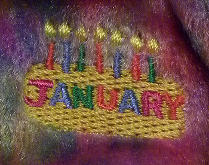 Ty January Birthday Bear