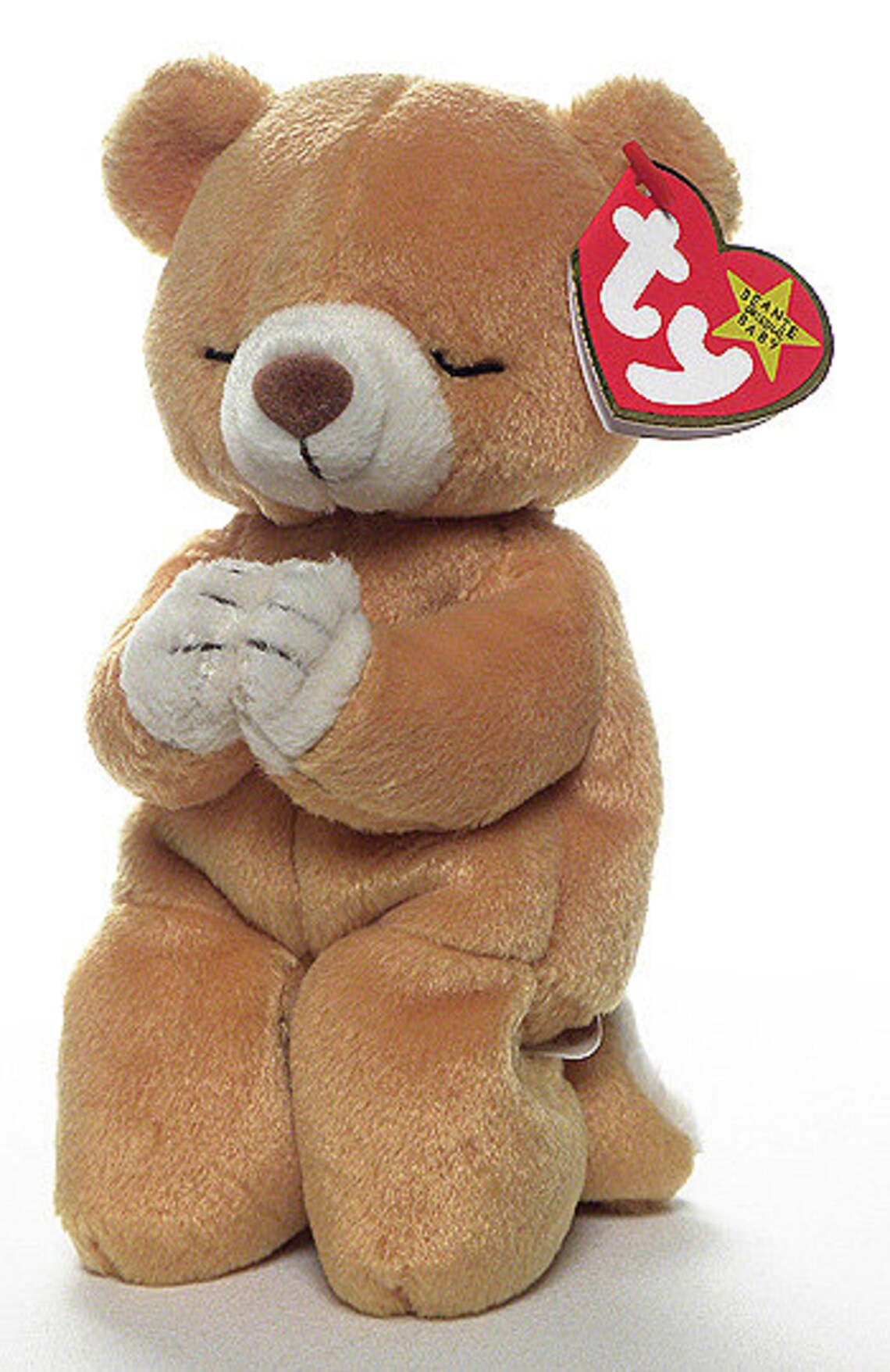 Ty Hope Praying Bear Beanie Babies 6.5 in. Etsy