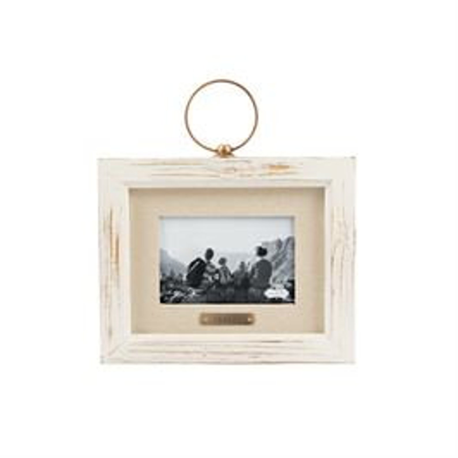 Mud Pie Family White Wood Picture Frame 4x6 Etsy