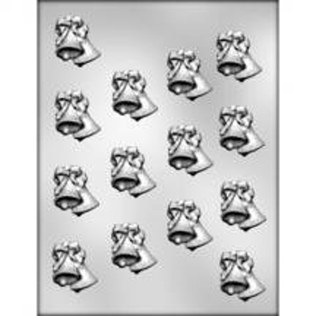 Double Bell Candy Mold 12 Cavities Etsy