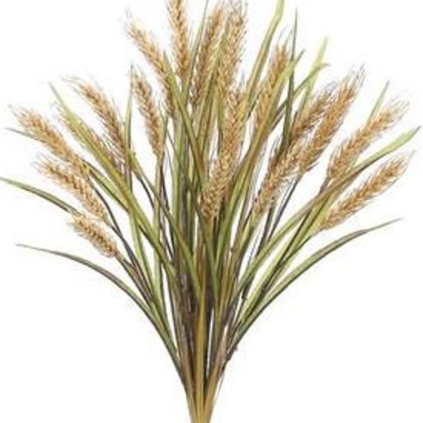 Artificial Wheat Bush, 20"