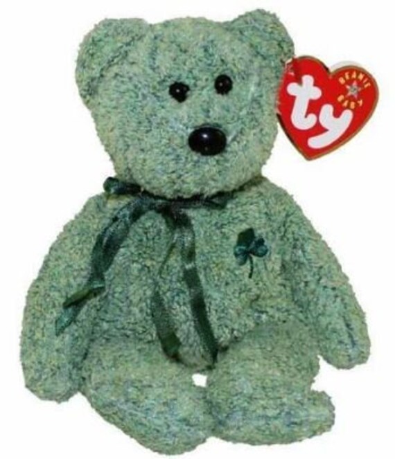 TY Beanie Baby Bear Shamrock 2000 2 Available for Purchase 