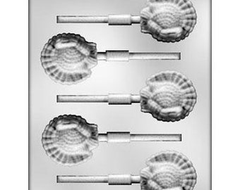 Turkey Chocolate Candy Lollipop Mold, 5 Cavities