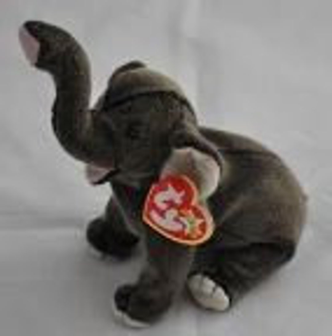 Ty Trumpet the Elephant Beanie Babies Etsy