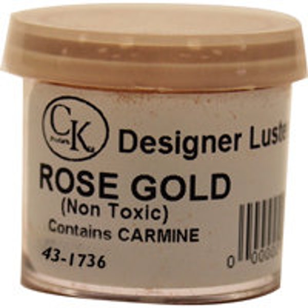 Rose Gold Luster Dust 2 Grams