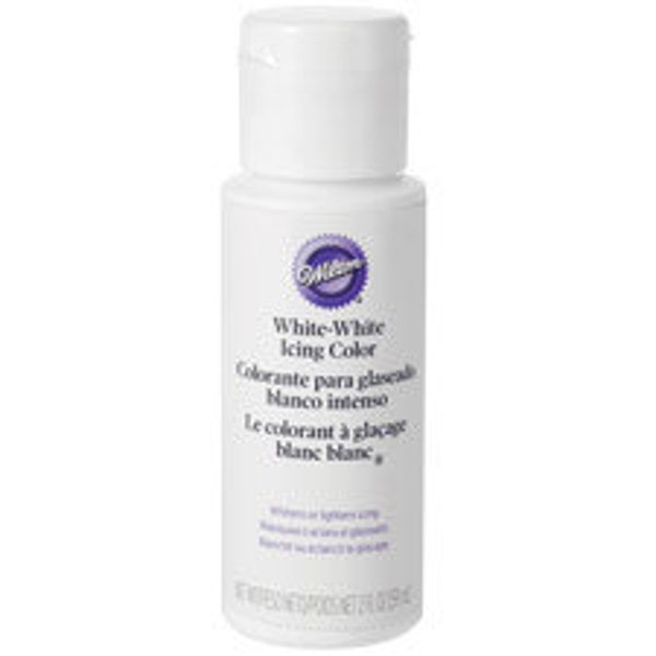 White White Liquid Icing Color, 2 oz.