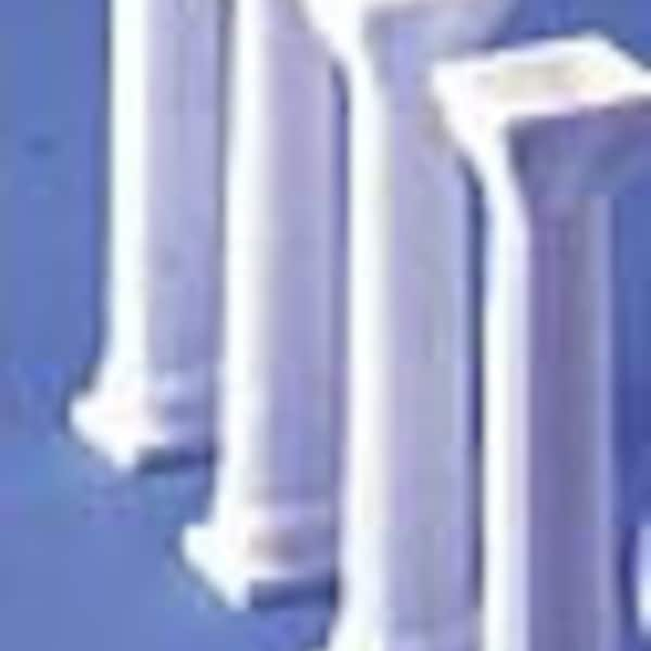 Grecian columns cake pillars, 5 in.