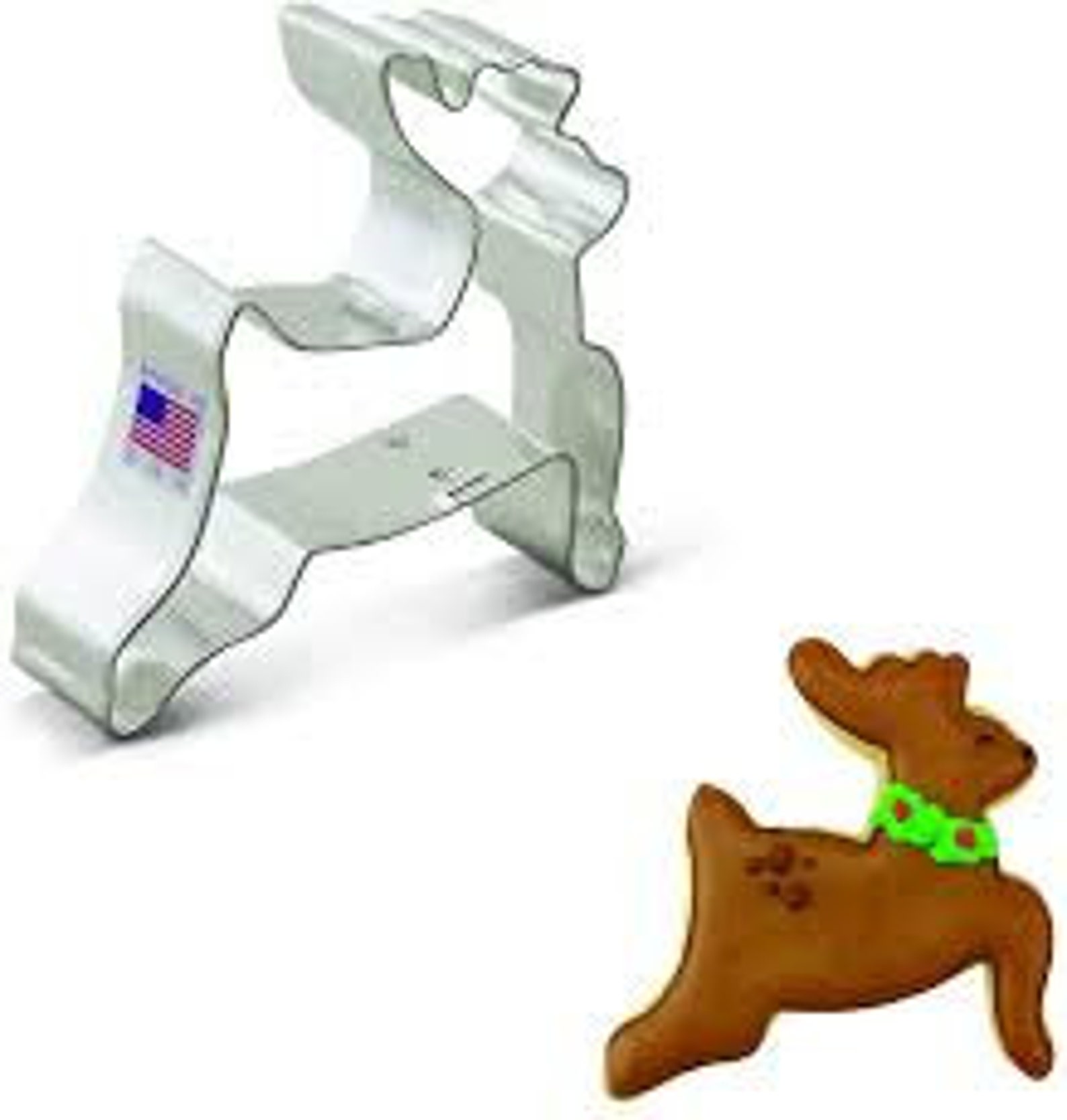 Leaping Reindeer Cookie Cutter 4 Ann Clark Etsy