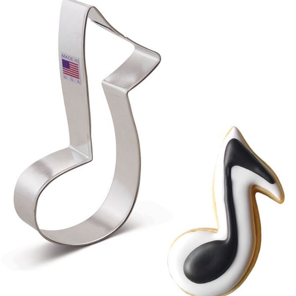 Music Note Cookie Cutter, 5.5 in.