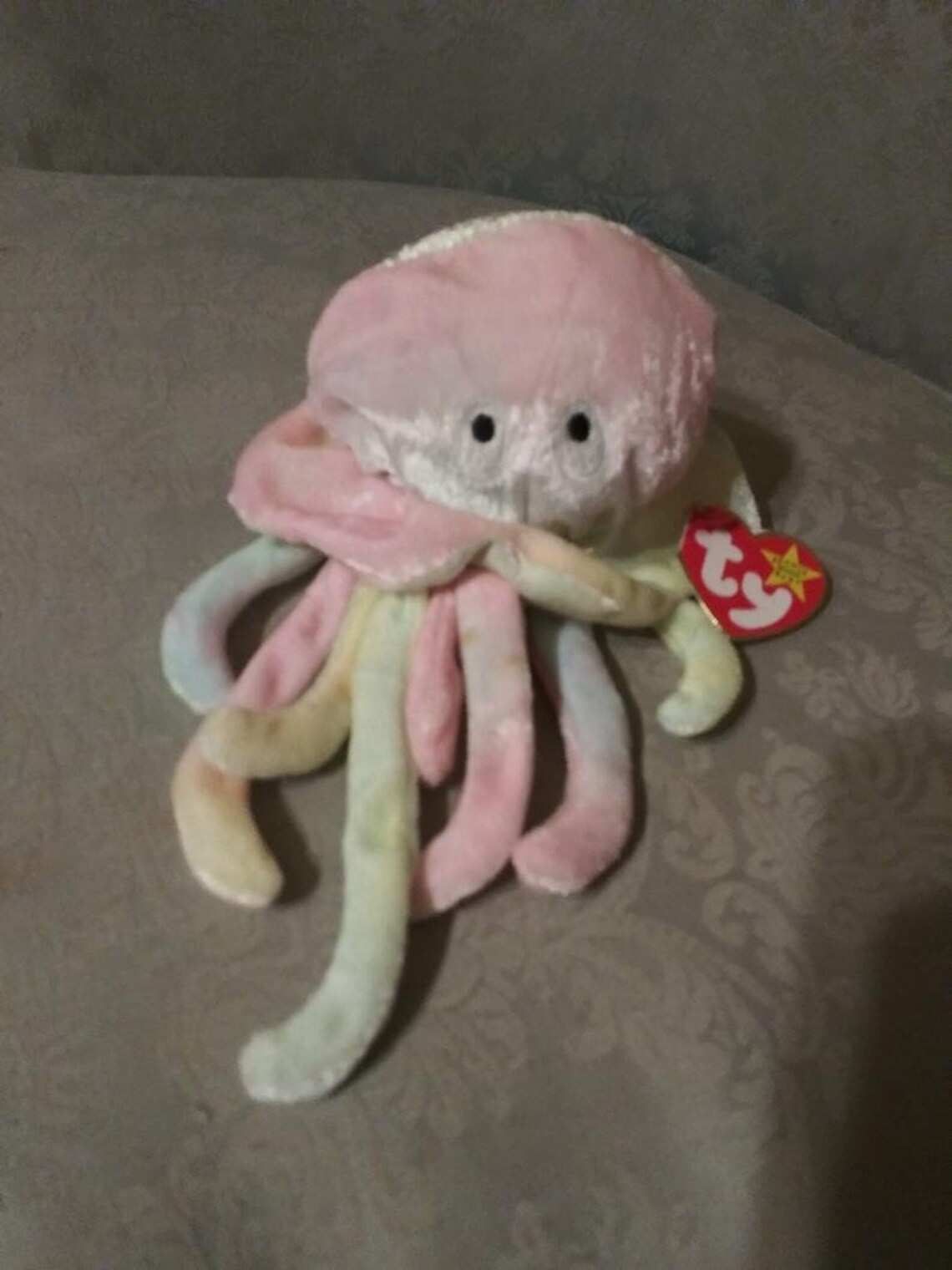 Ty Goochy Beanie Babies Jelly Fish Etsy
