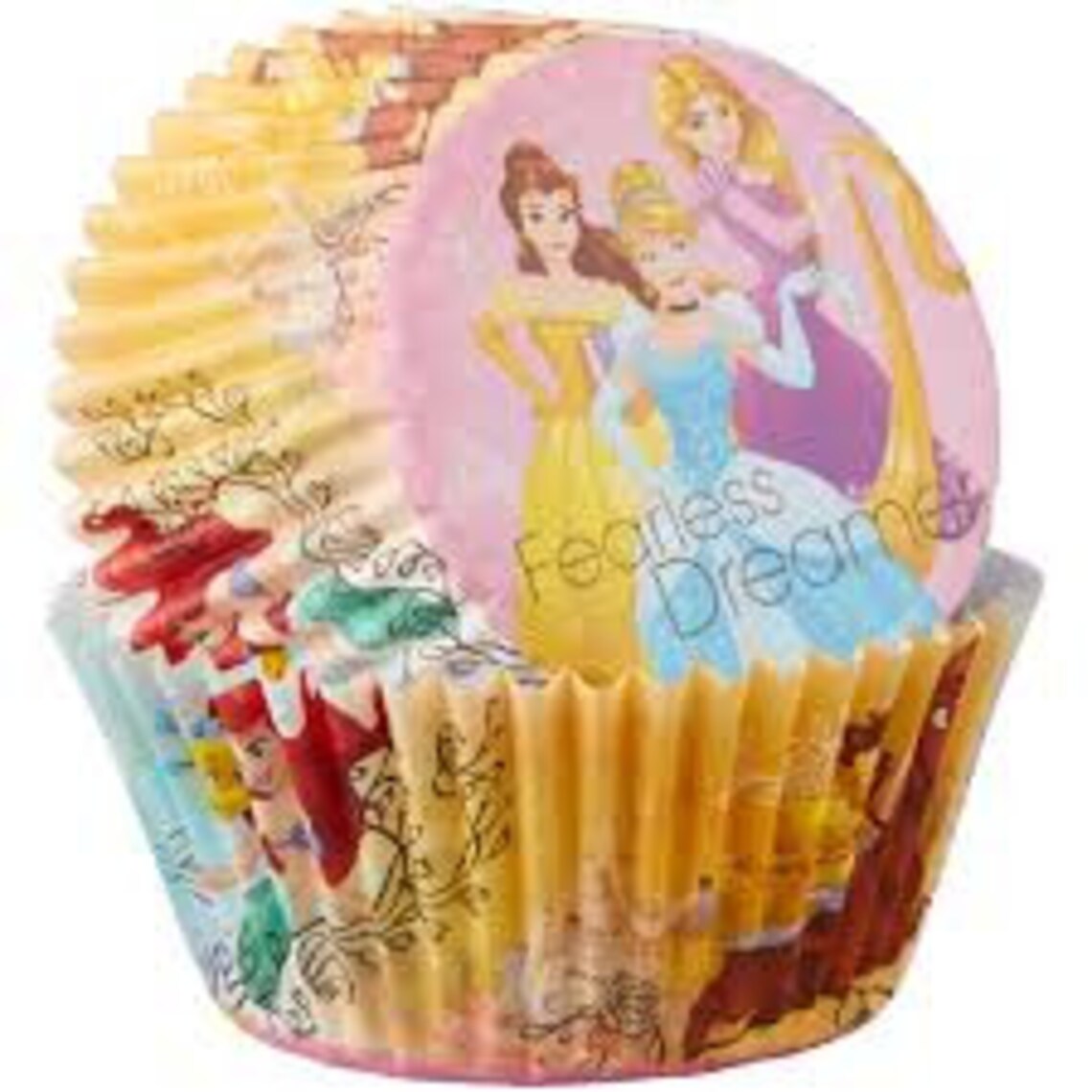 Disney Princess Baking Cups 50 Count Etsy