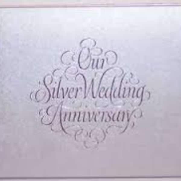 25 Anniversary Guest Book