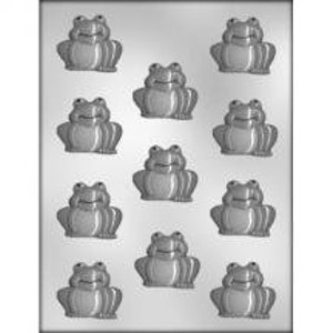 Frog Chocolate Candy Mold, 11 Cavities