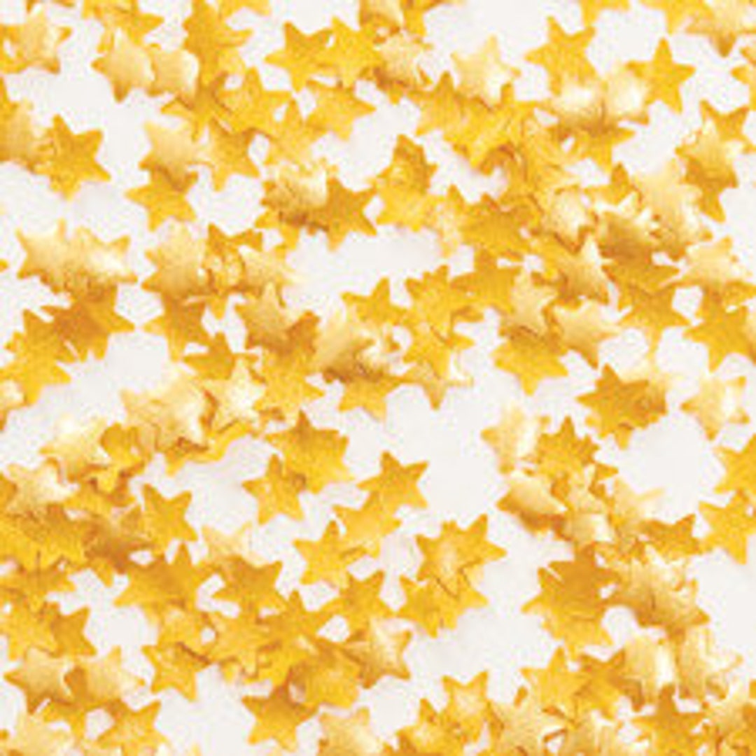 Wilton Edible Accents Gold Stars Etsy