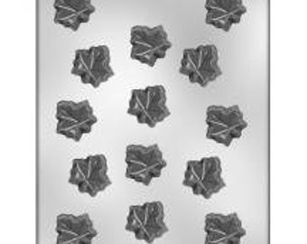 Maple Leaf Candy Mold ,14 Cavities