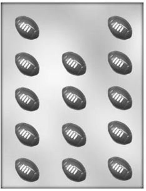 Football Candy Mold 1.5 14 Cavities Etsy
