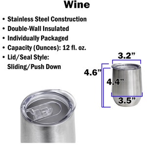 Hockey Mom Tumbler pond style wine tumbler 12 oz