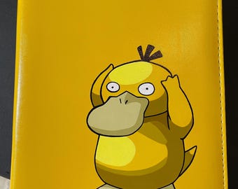 Custom Psyduck Pokemon Binder