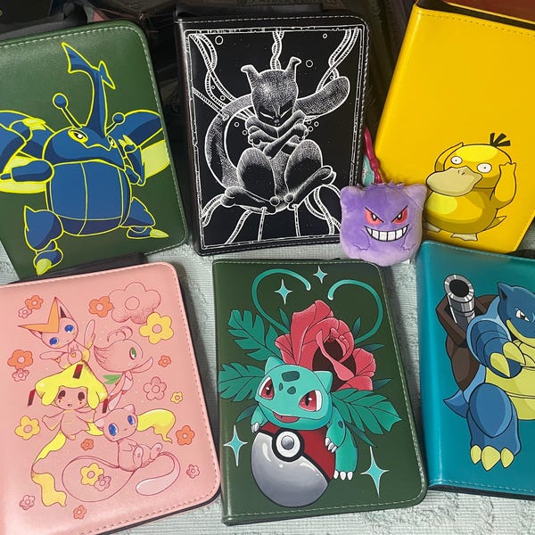 Carpetas Pokémon 2x2 por encargo