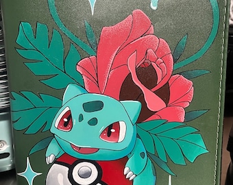 Custom Ivysaur Pokemon Binder