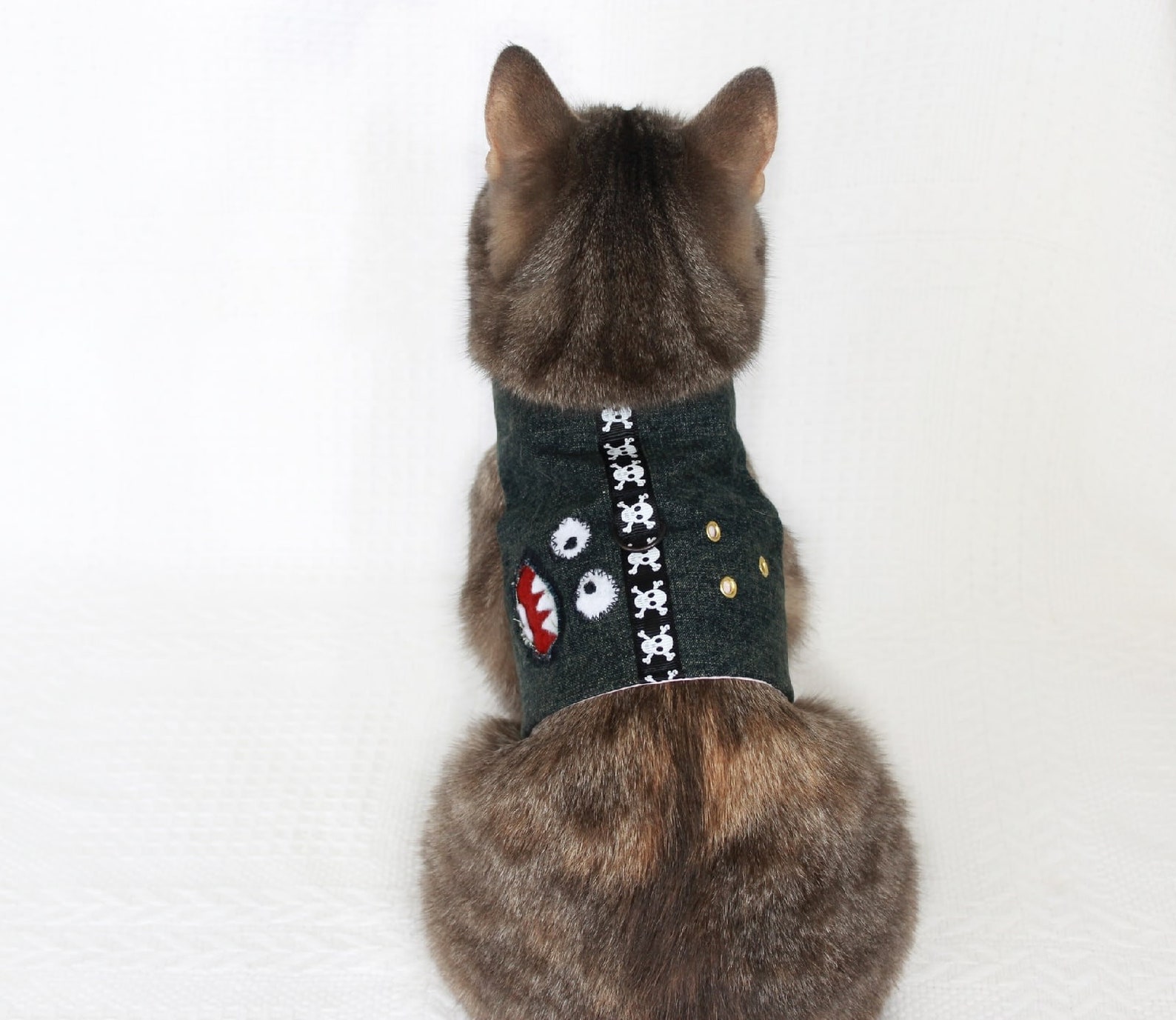 Cat harness for walking Cat vest halloween Etsy