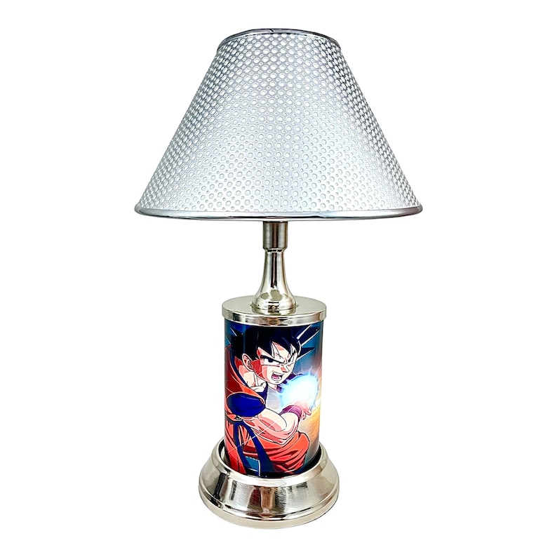 Dragon Ball Z Metal Sign License Plate Handmade Collectible Desk Lamp Best Gift Ever EXCLUSIVE imagem 1