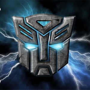 Transformers Metal Sign License Plate Handmade Collectible Desk Lamp Best Gift Ever EXCLUSIVE image 6