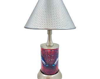 Marvel Spiderman Hero Metal Sign License Plate Handmade Collectible Sport Table Lamp Best Gift Ever EXCLUSIVE