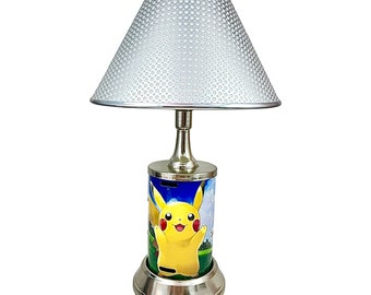 Pokémon Pikachu Anime Metal Sign License Plate Handmade Sport Collectible Table Lamp Best Gift Ever EXCLUSIVE