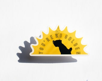 Golden - HS FL Inspired | Waterproof Sticker