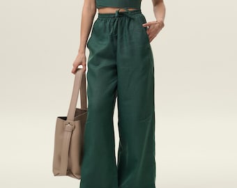 Linen Joggers