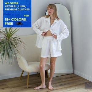 High Waist Linen Shorts, Women’s Summer Beach Shorts, Natural Flax Bermuda Shorts, Breathable Casual Linen Bottoms, Eco-Friendly Style