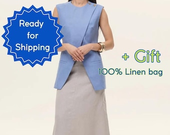 Curved Vest, OEKO-TEX Certified