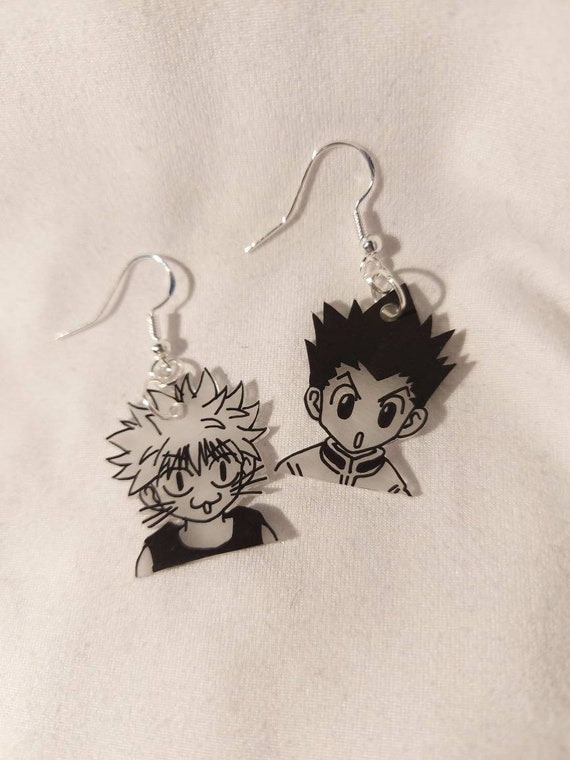 Gon and Killua Earrings Etsy