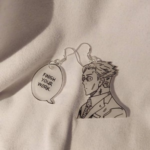 Jujutsu kaisen Nanamin earrings