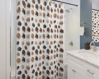 Funny Butts Shower Curtain: Quirky Bathroom Decor