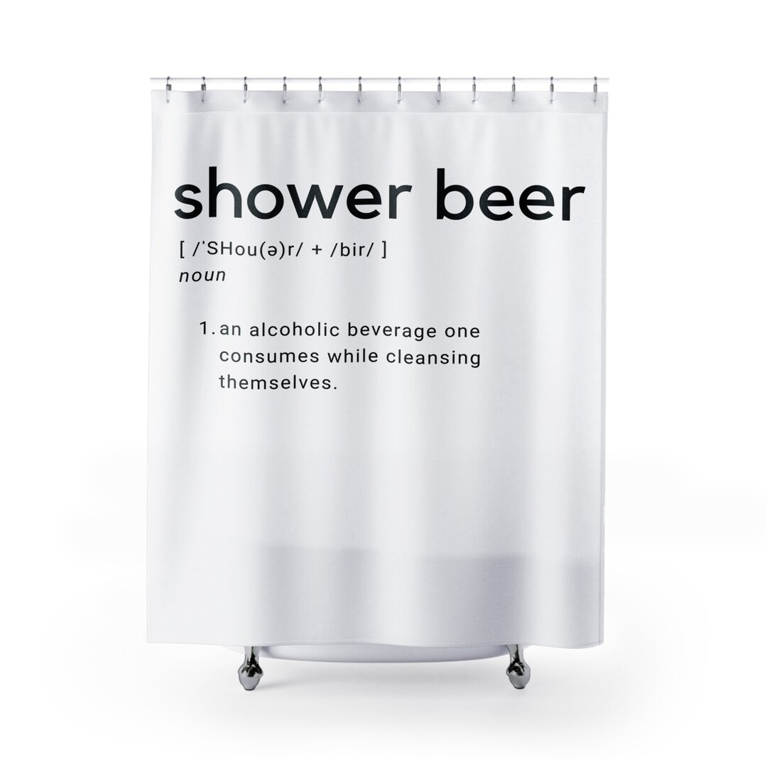Shower Curtain Funny Shower Curtain Cool Shower Curtain College