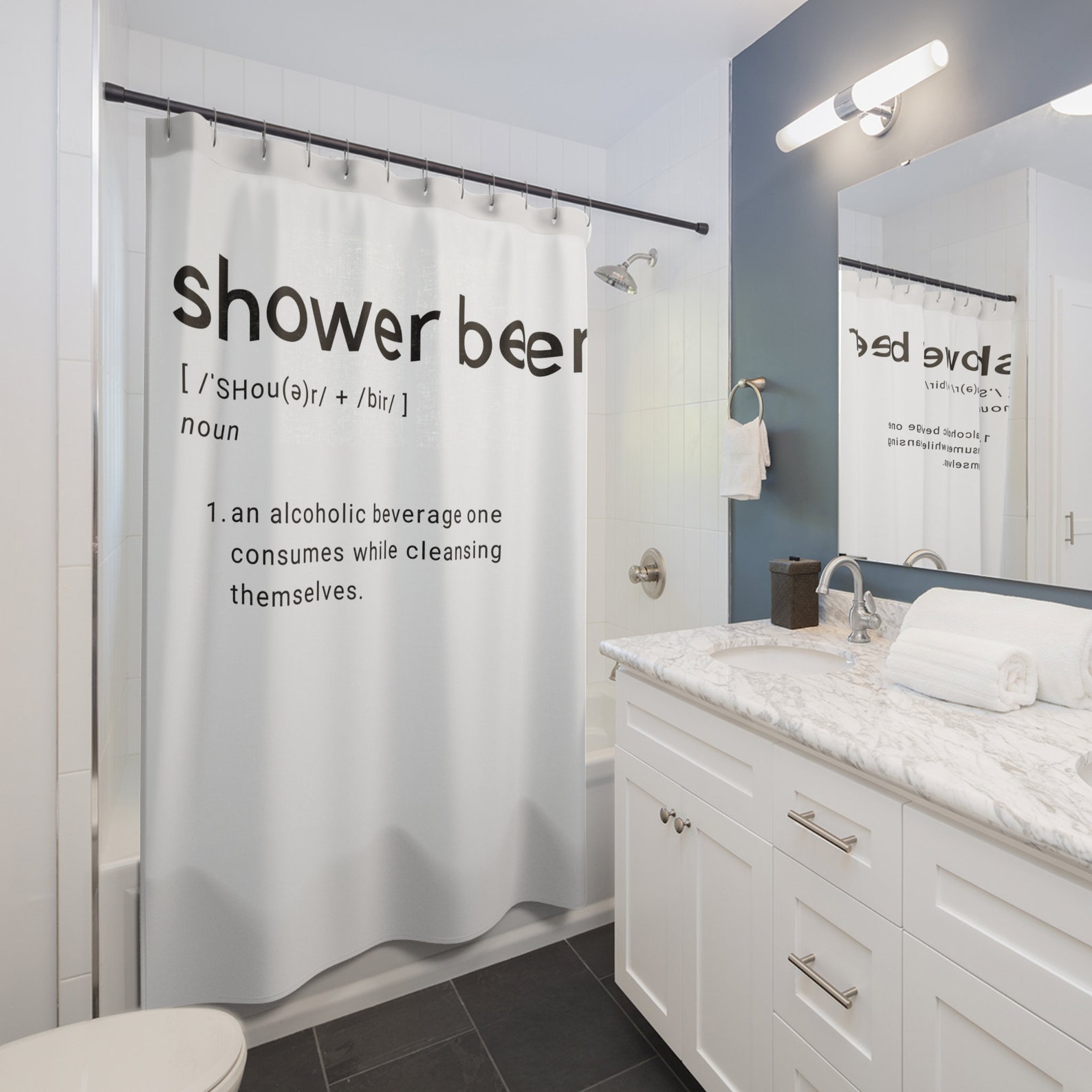 Shower Curtain Funny Shower Curtain Cool Shower Curtain Etsy