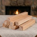 Cedar Fire Starter Sticks • Kiln Dried Kindling for Fireplace, Camping, Wood Stove (10 Pack)