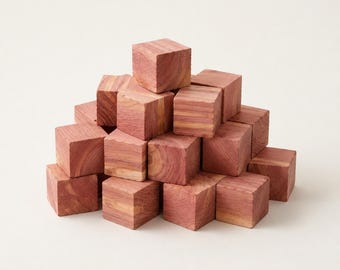 Fresh Cedar Blocks Aromatic Closet & Drawer Fresheners |20-Pack