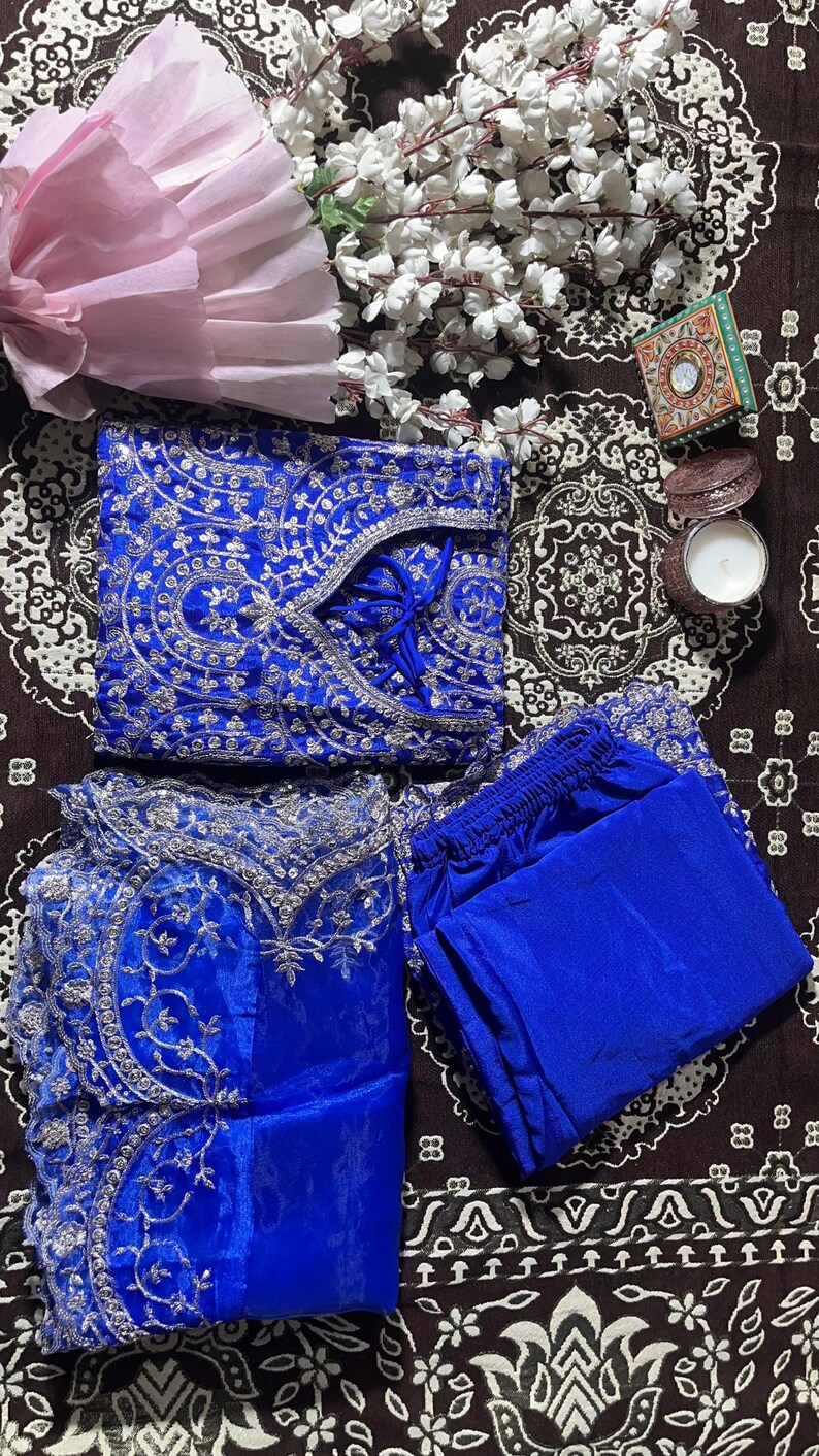 punjabi kostym kvinnor salwar kameez kvinna shalwar kameez punjabi kostymer kvinnor punjabi klänning punjabi salwar kostymer salwar kameez färdigsydda bild 3