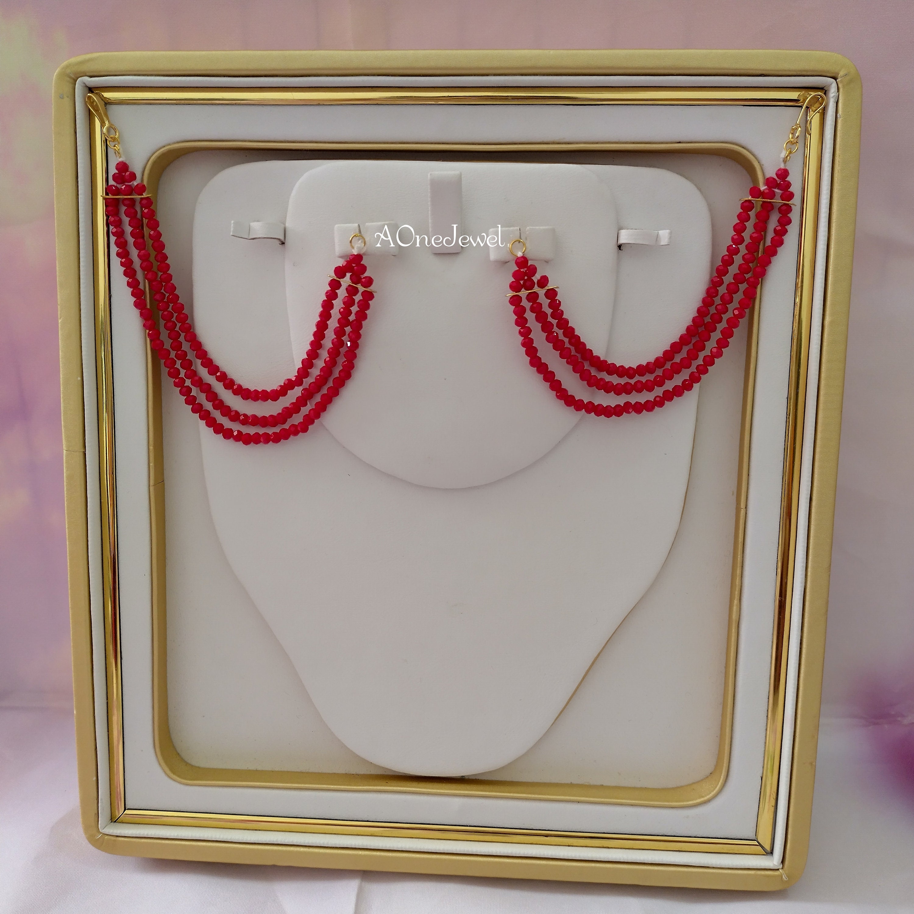 Boucle d'oreille chaine pour femme - Les Joyaux d'Auré