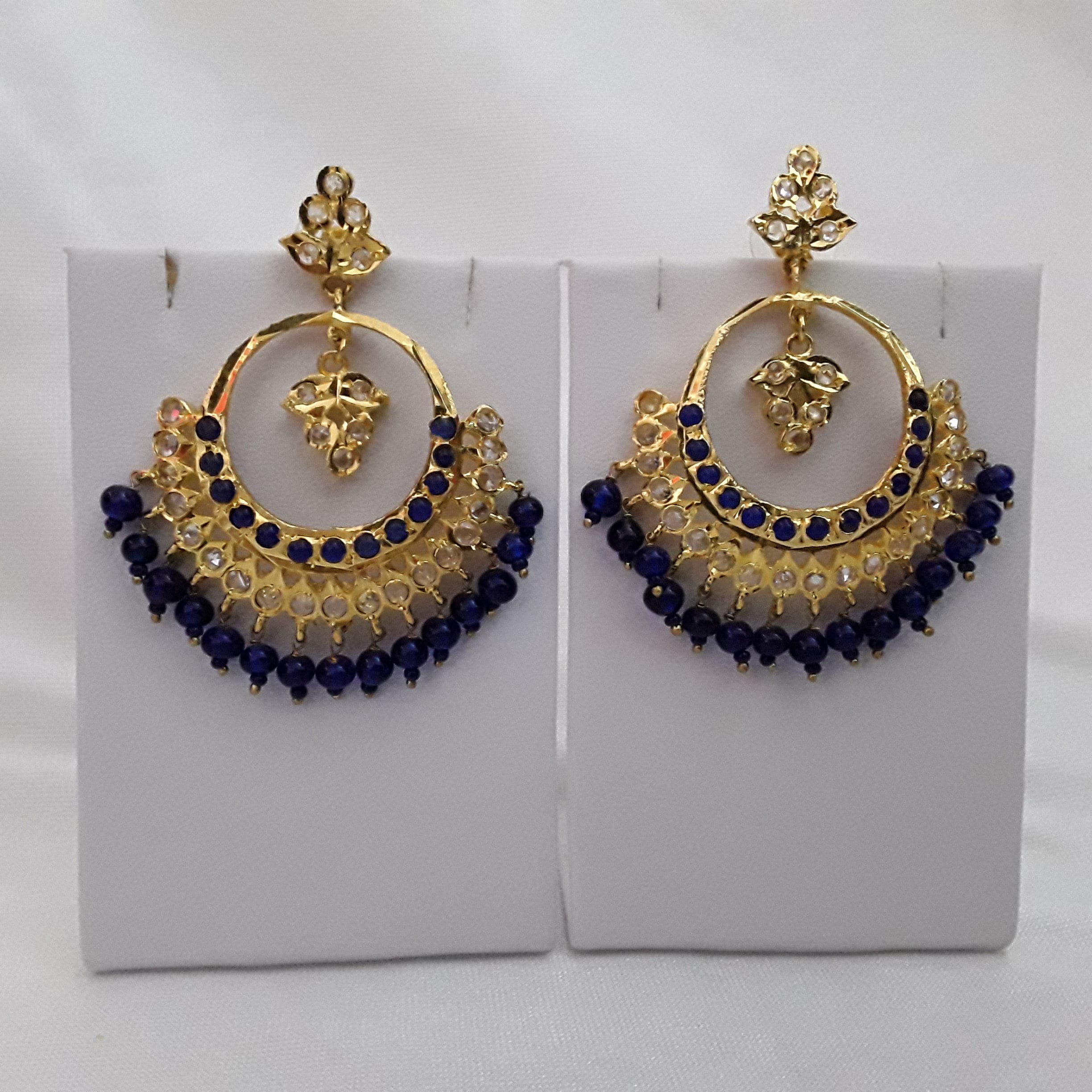 Indian Hyderabadi Jadau Jewellery Set Pendant Necklace Set - Etsy UK