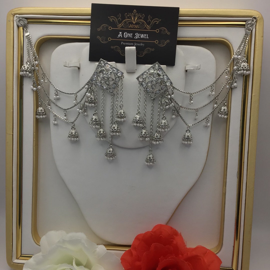 Boucles d'oreilles Chaîne dorées