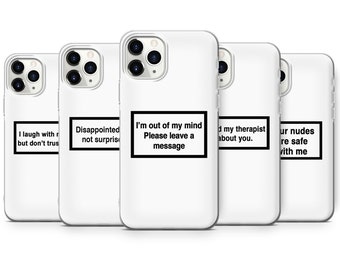 Coque de téléphone devis, coque iPhone esthétique pour iPhone 13, 12, 11, Xr, Xs Max, Samsung A12, A32, A52, A72, Galaxy S20FE, S21, S10E