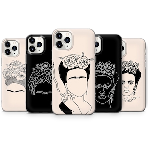 Custodia per telefono Frida Kahlo, Cover femminista per iPhone 13, 12, 11, Xr, Xs Max, Samsung A12, A32, A52, A72, Galaxy S20FE, S21, S10E